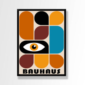 איור דיגיטלי בסגנון באוהאוס