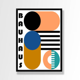 איור דיגיטלי בסגנון באוהאוס