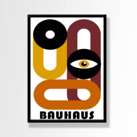 איור דיגיטלי בסגנון באוהאוס