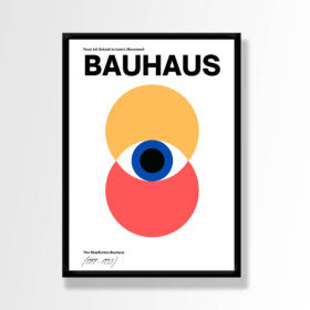 איור דיגיטלי בסגנון באוהאוס