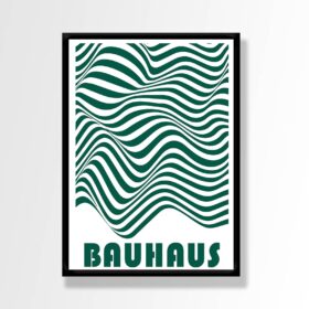 איור דיגיטלי בסגנון באוהאוס