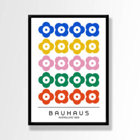 איור דיגיטלי בסגנון באוהאוס