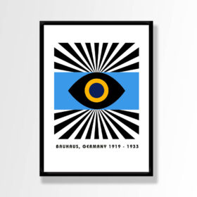 איור דיגיטלי בסגנון באוהאוס