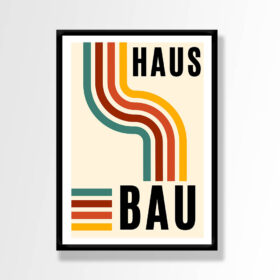 איור דיגיטלי בסגנון באוהאוס