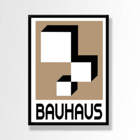 איור דיגיטלי בסגנון באוהאוס