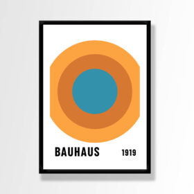 איור דיגיטלי בסגנון באוהאוס