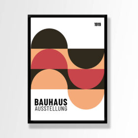 איור דיגיטלי בסגנון באוהאוס