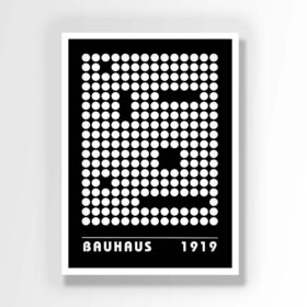 איור דיגיטלי בסגנון באוהאוס