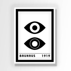 איור דיגיטלי בסגנון באוהאוס