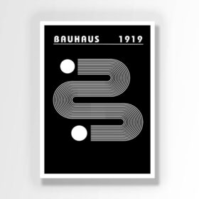 איור דיגיטלי בסגנון באוהאוס