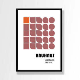 איור דיגיטלי בסגנון באוהאוס