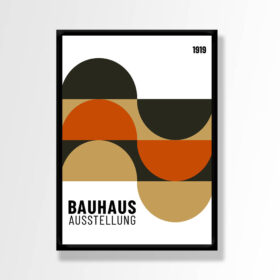 איור דיגיטלי בסגנון באוהאוס