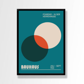 איור דיגיטלי בסגנון באוהאוס