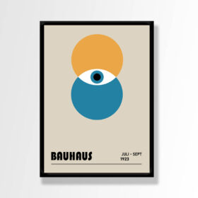 איור דיגיטלי בסגנון באוהאוס