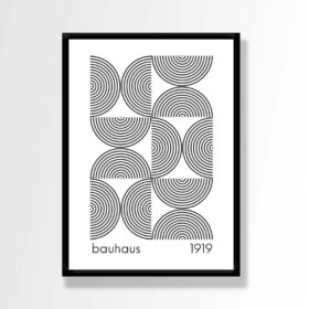 איור דיגיטלי בסגנון באוהאוס